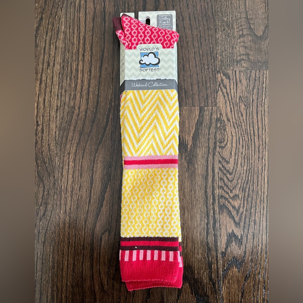 World's Softest Weekend Collection Knee Hi Socks
